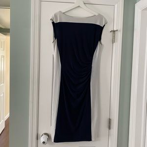 Super Flattering Ralph Lauren Color Block Dress